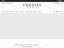 Tablet Screenshot of cheesesonline.co.uk